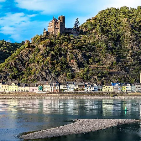 Alte Schreinerei, Charmantes Ferienhaus Gegenueber Der Loreley Sankt Goar Buitenkant foto